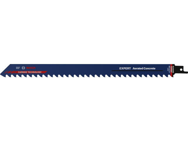  List Bosch za sabljasto žago EXPERT ‘Aerated Concrete’ S 1241, 300mm, 3TPI, opeka, 2608900410